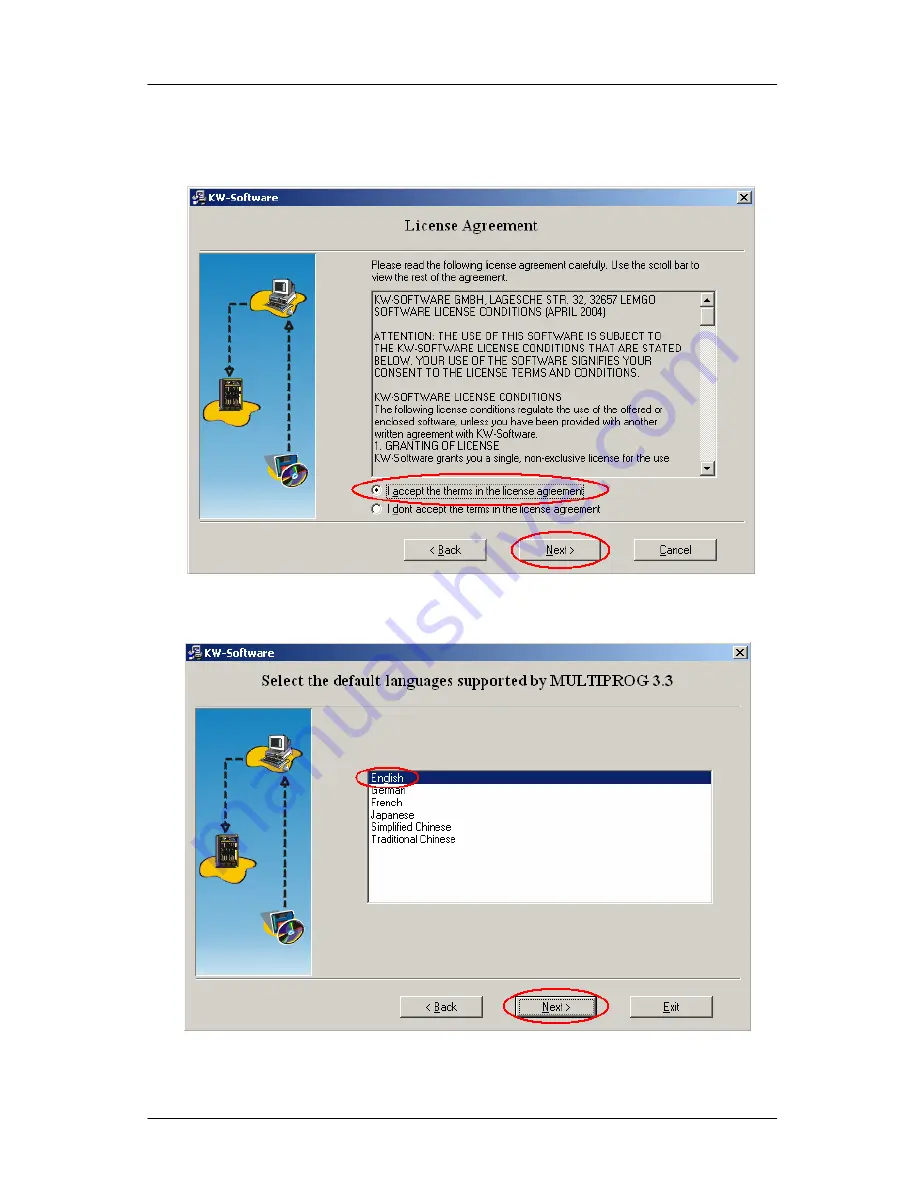 Advantech ADAM-5550KW Series Скачать руководство пользователя страница 58