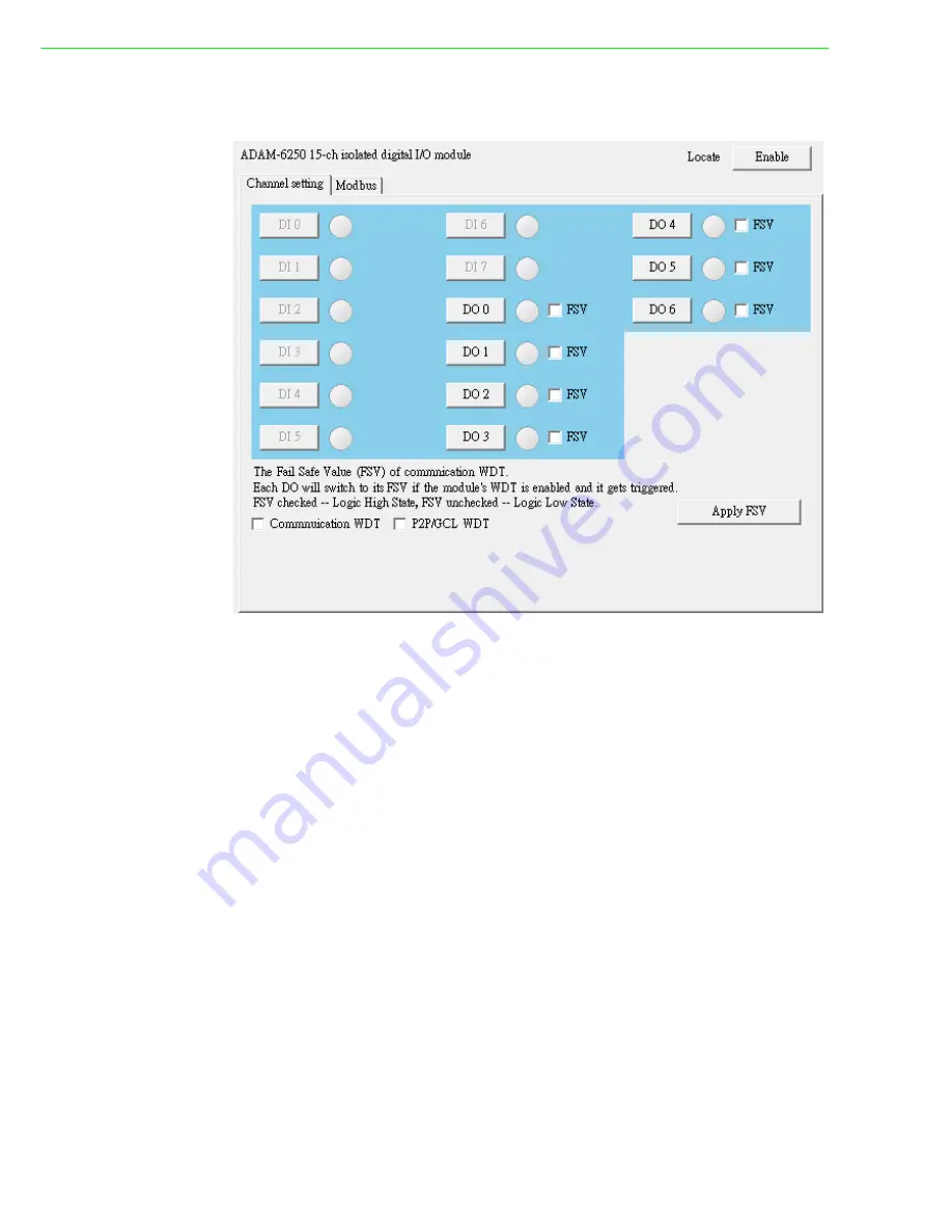 Advantech ADAM-6217 User Manual Download Page 72