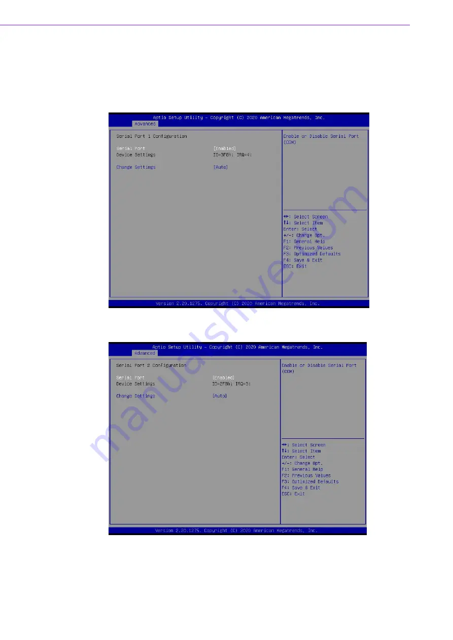 Advantech AIMB-233 User Manual Download Page 50