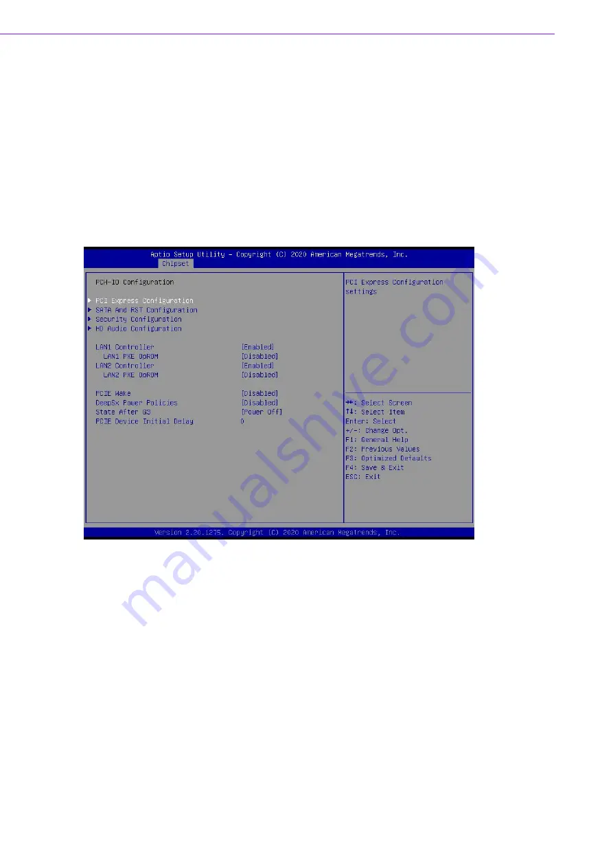 Advantech AIMB-233 User Manual Download Page 54