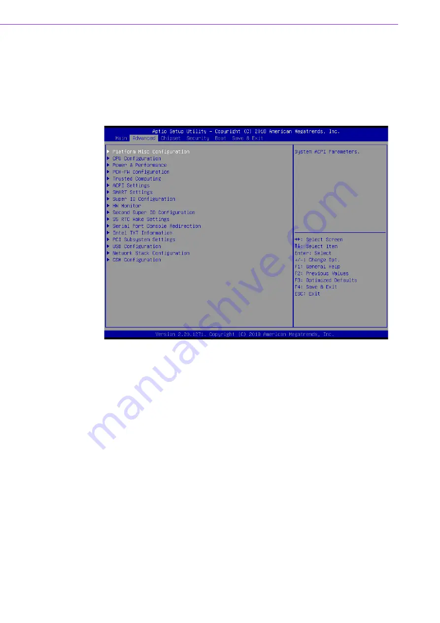 Advantech AIMB-786 User Manual Download Page 42