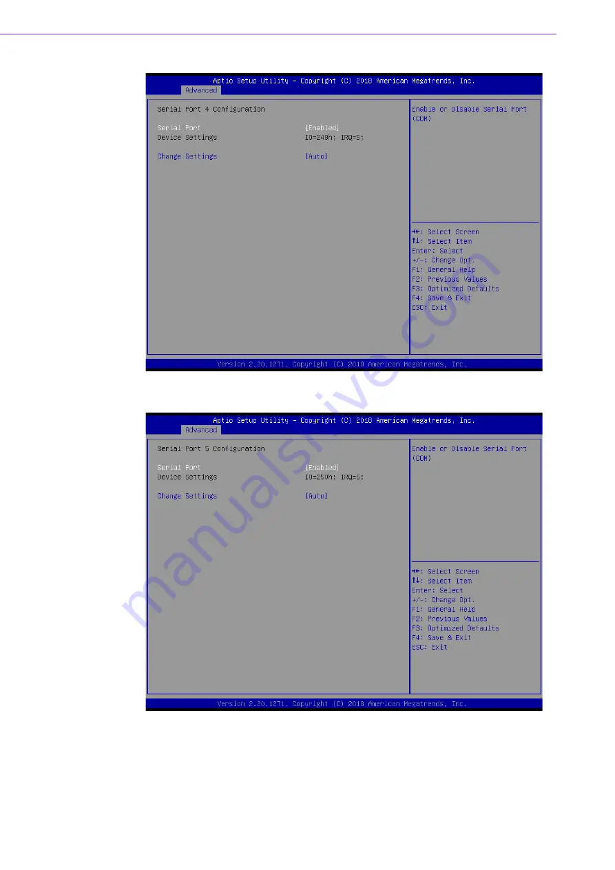 Advantech AIMB-786 User Manual Download Page 60