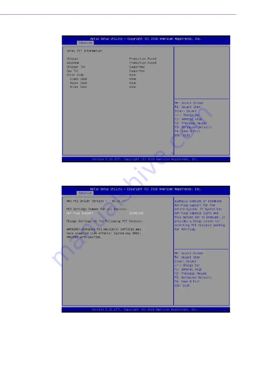 Advantech AIMB-786 User Manual Download Page 64