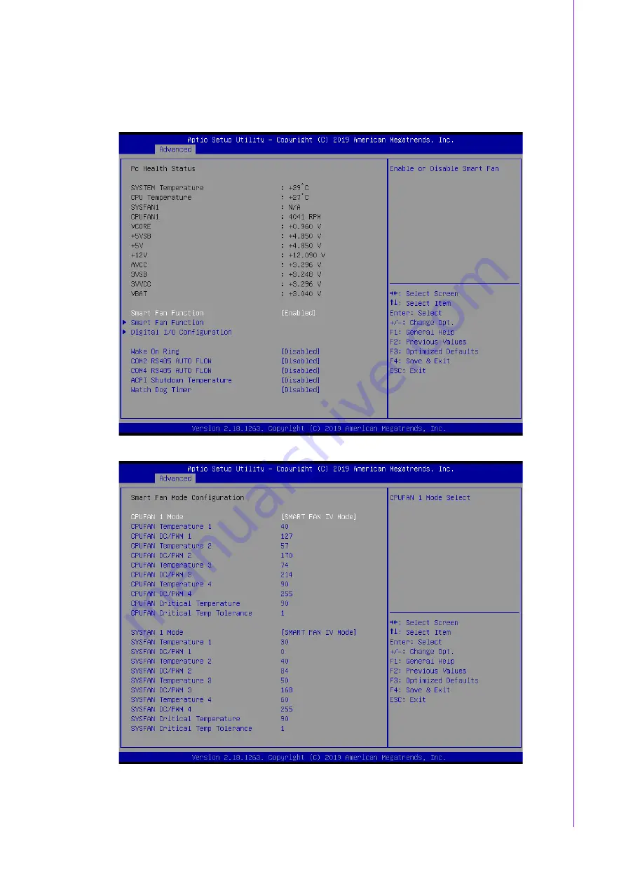 Advantech AIMB-U217 User Manual Download Page 47