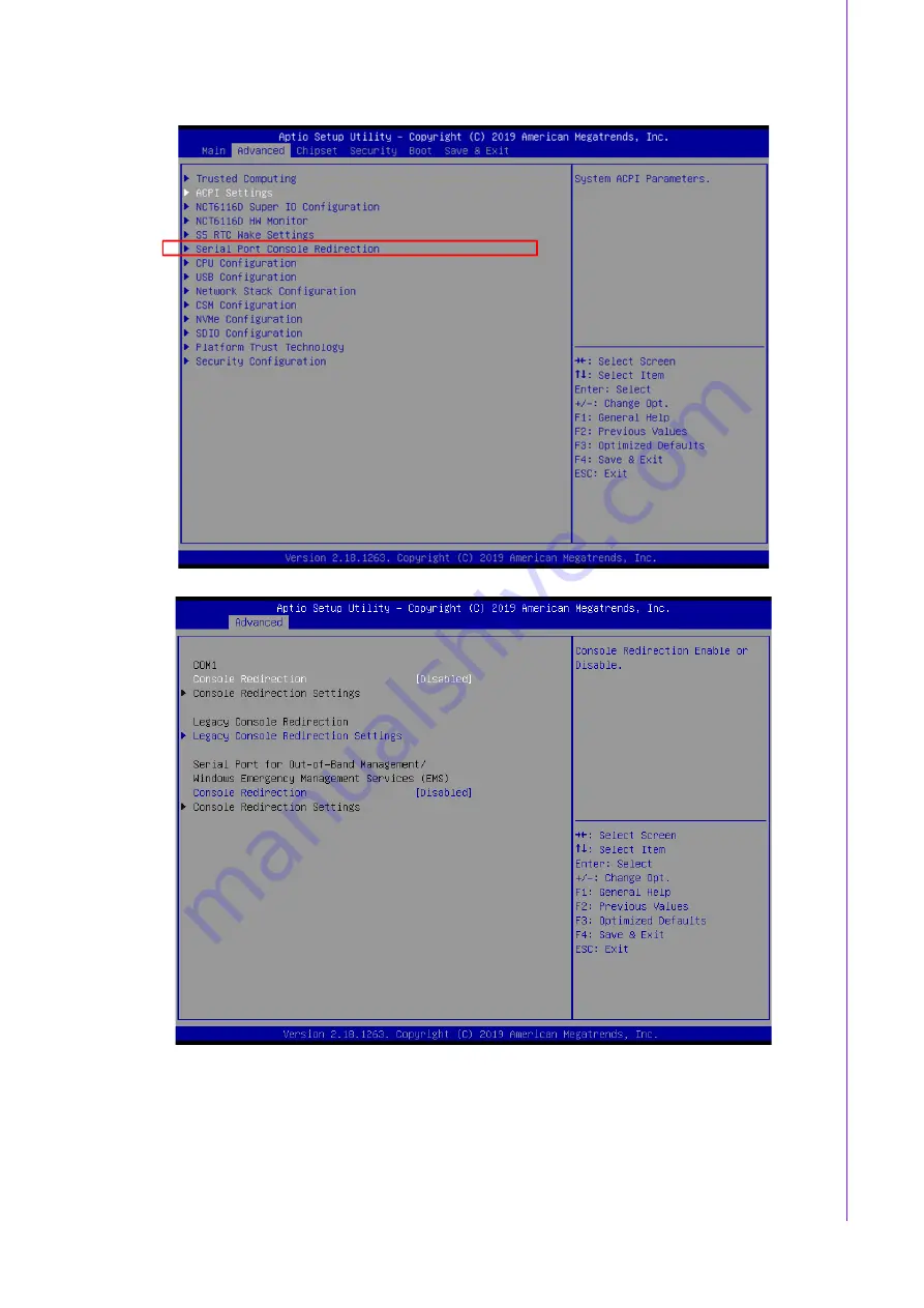 Advantech AIMB-U217 User Manual Download Page 49