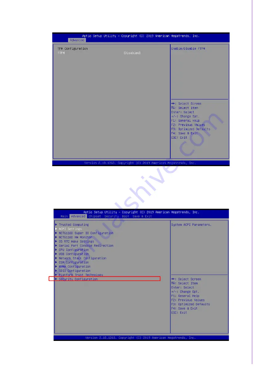 Advantech AIMB-U217 User Manual Download Page 59