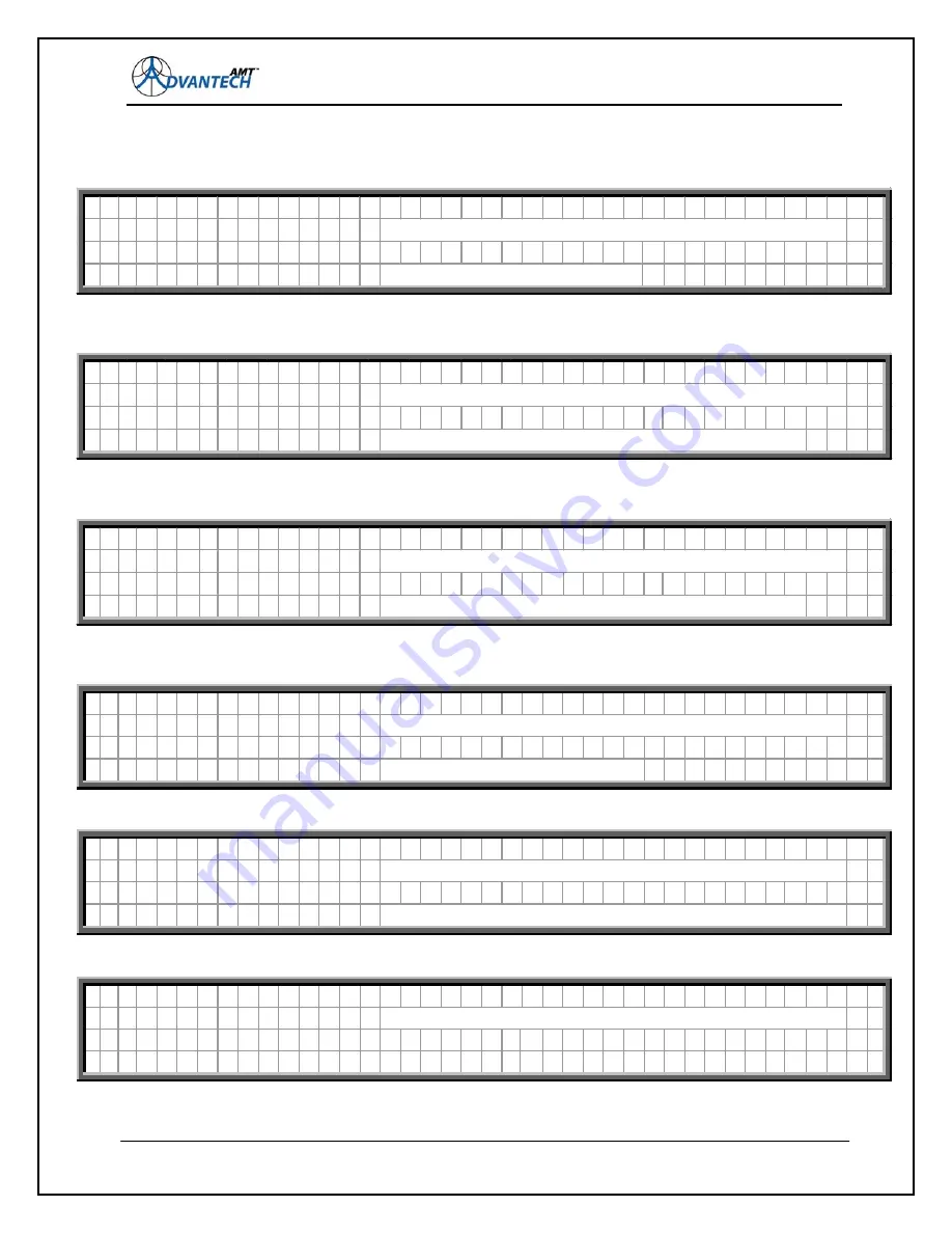 Advantech AMT-70 Installation And Operation Manual Download Page 73