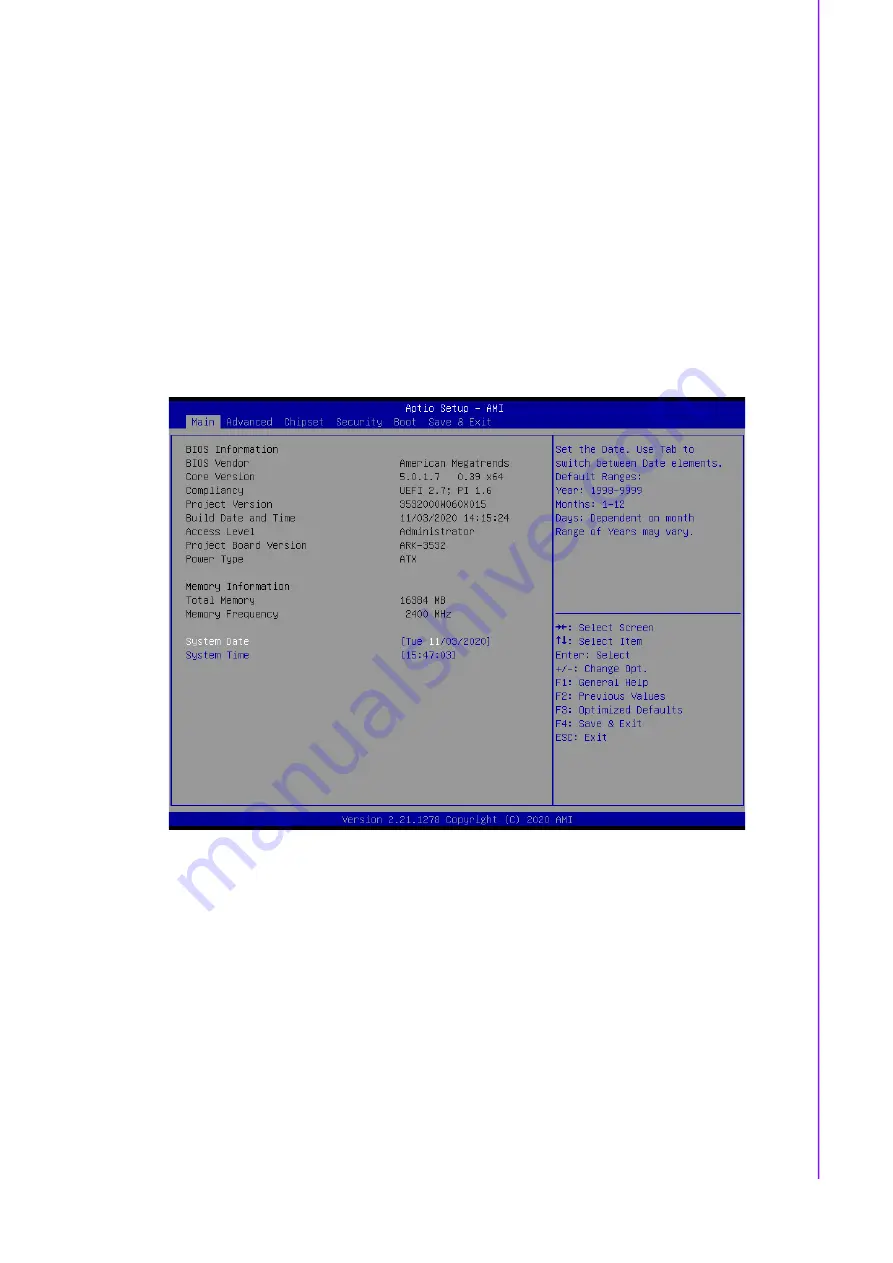 Advantech ARK-3532 User Manual Download Page 39