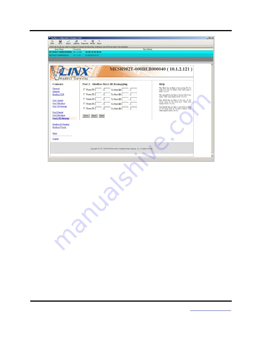 Advantech B+B SmartWorx Vlinx MESR901 Manual Download Page 53