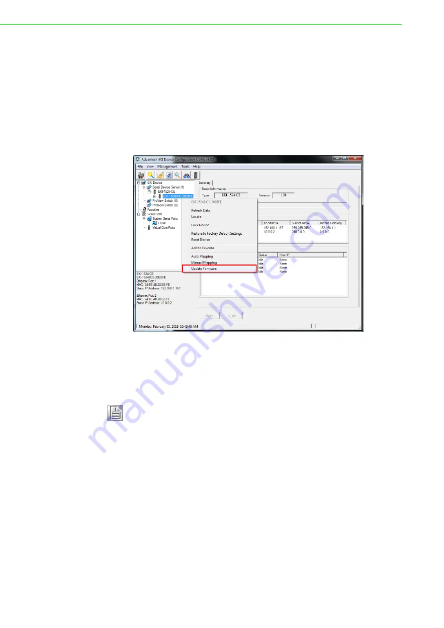 Advantech EKI-1500-CE Series User Manual Download Page 45