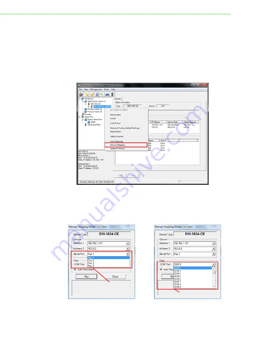 Advantech EKI-1500-CE Series User Manual Download Page 57