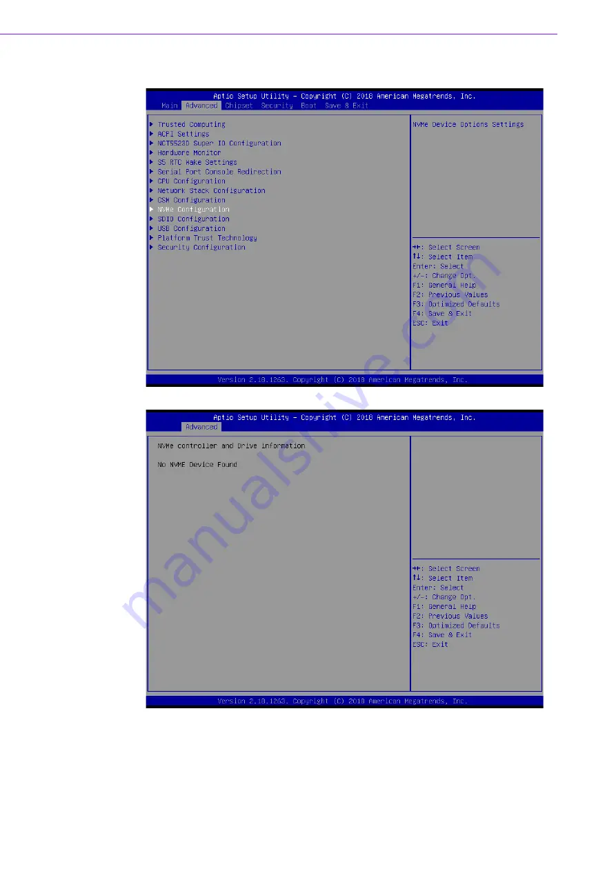 Advantech EPC-U2117 User Manual Download Page 56