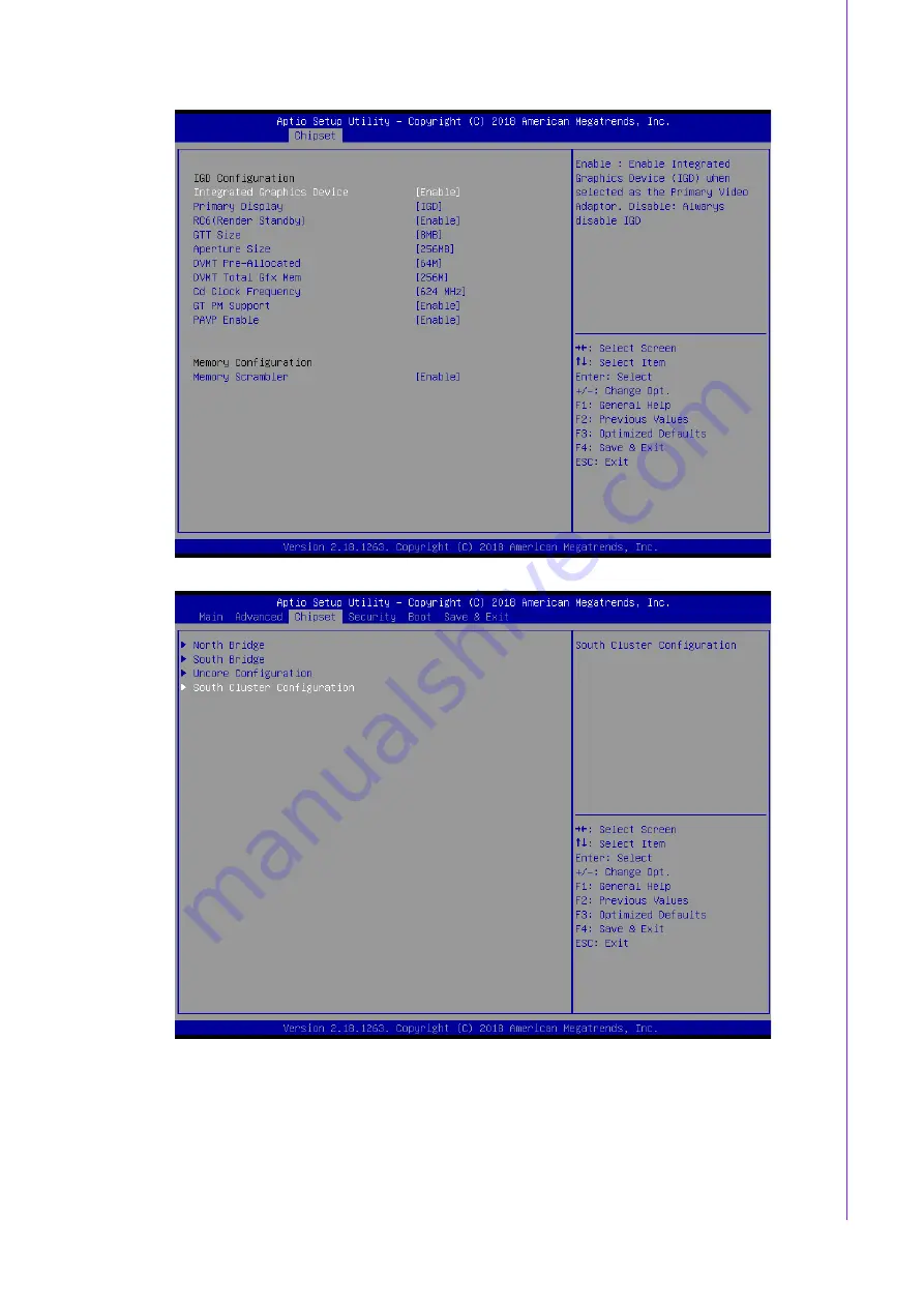 Advantech EPC-U2117 User Manual Download Page 65