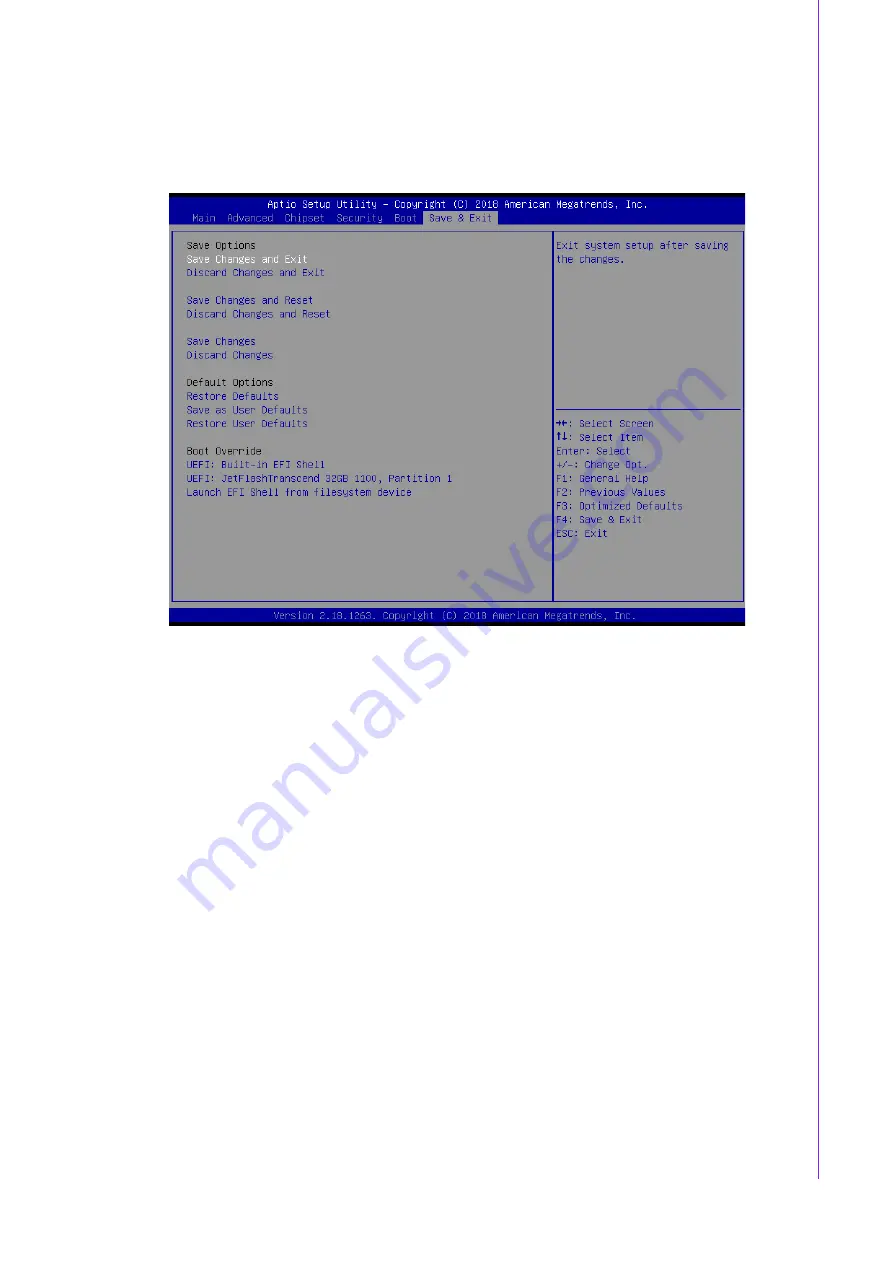 Advantech EPC-U2117 User Manual Download Page 71