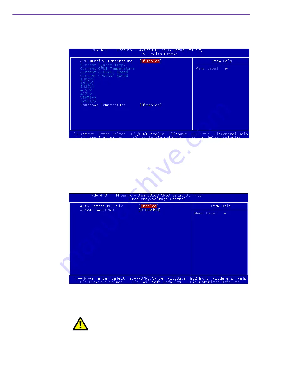 Advantech INTEL PCM-9587 User Manual Download Page 34