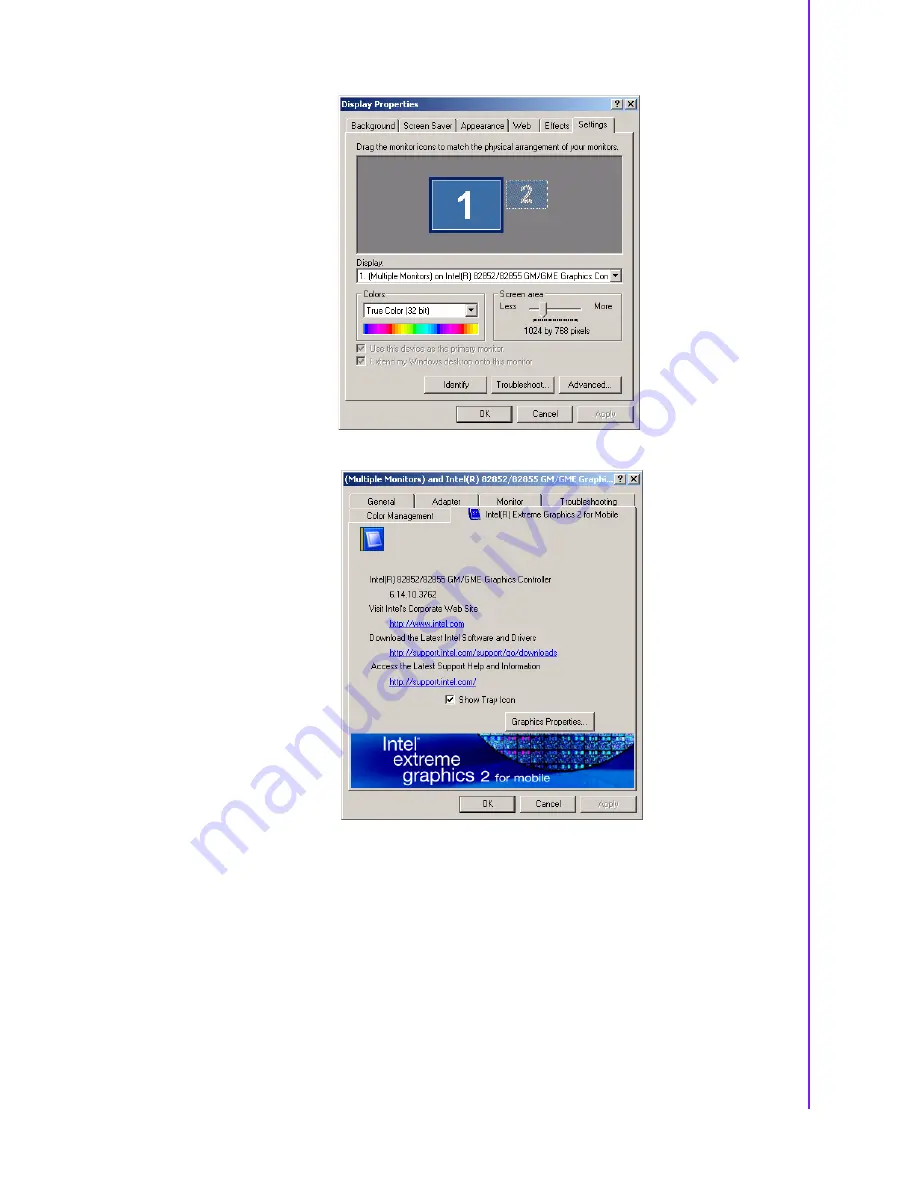 Advantech INTEL PCM-9587 User Manual Download Page 39