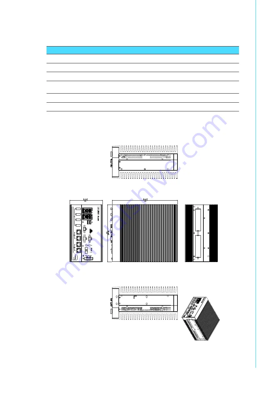 Advantech ITA-3650G Series User Manual Download Page 15