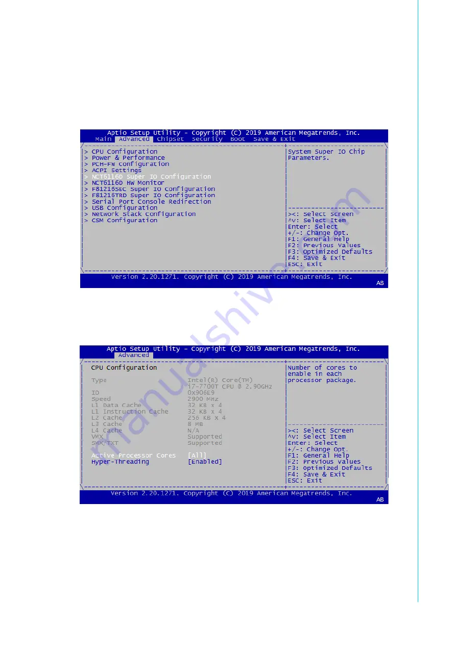 Advantech ITA-3650G Series User Manual Download Page 41