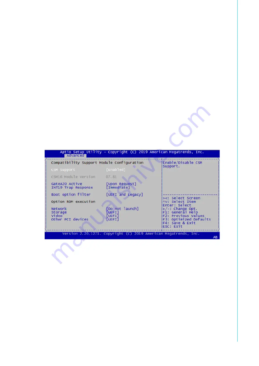 Advantech ITA-3650G Series User Manual Download Page 47