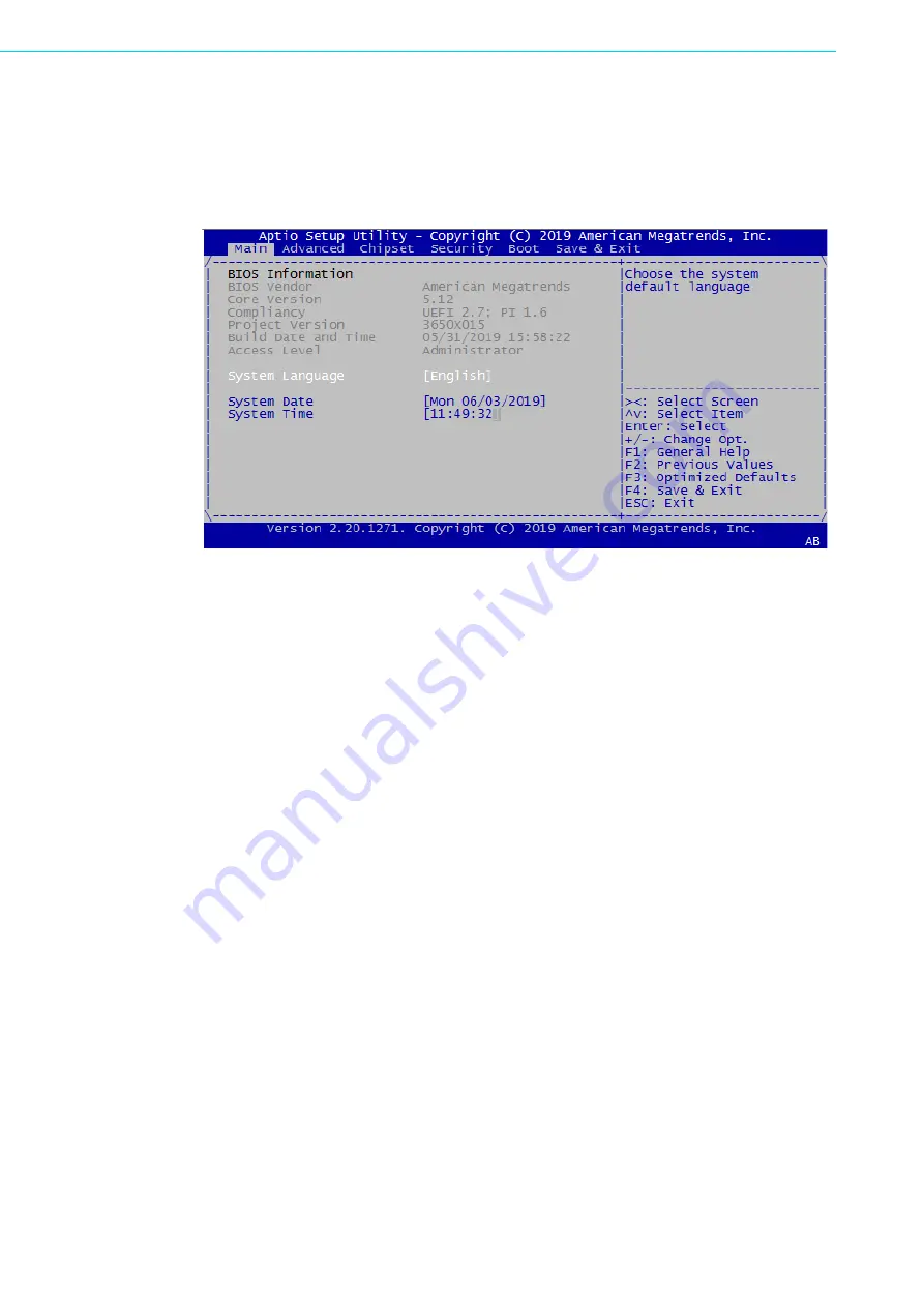 Advantech ITA-3650G Series User Manual Download Page 98