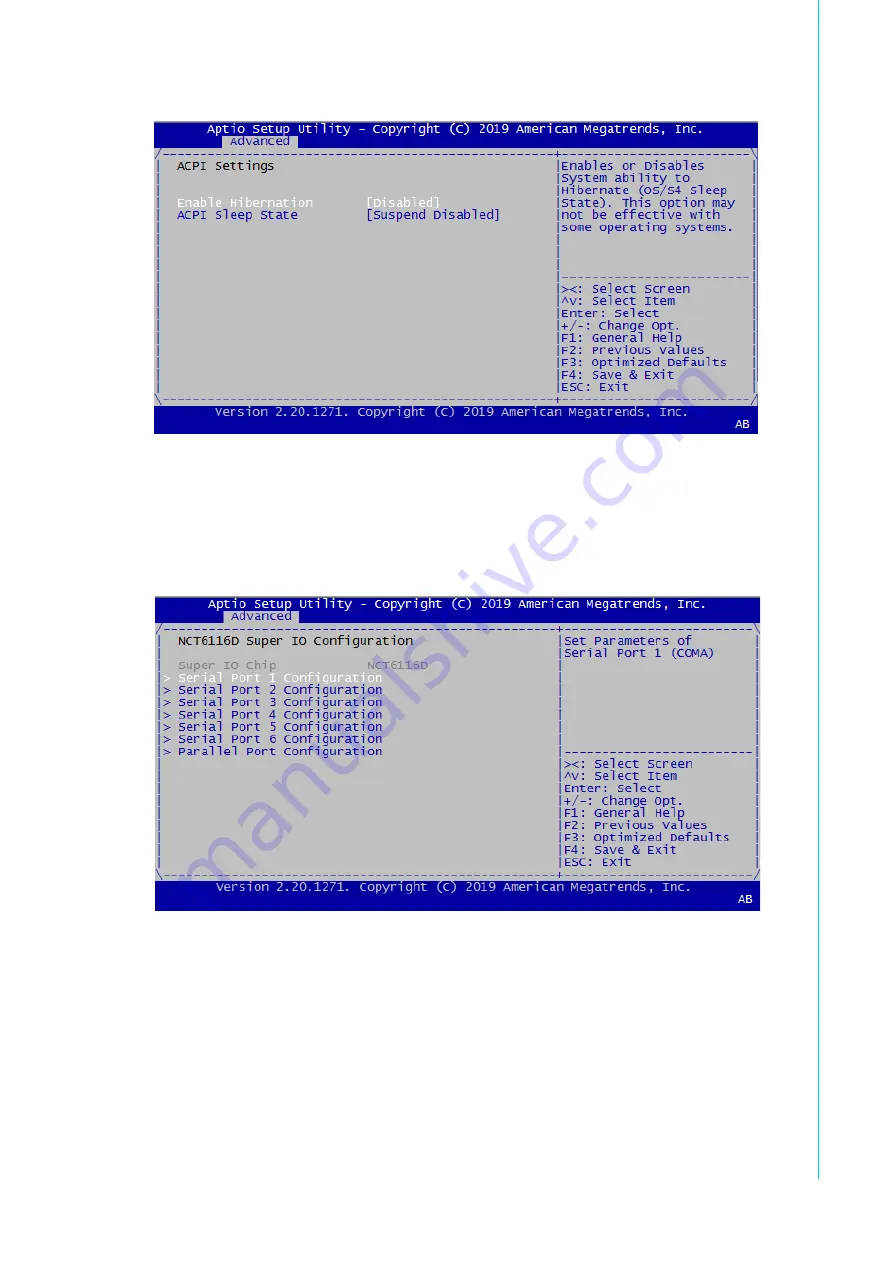 Advantech ITA-3650G Series User Manual Download Page 103