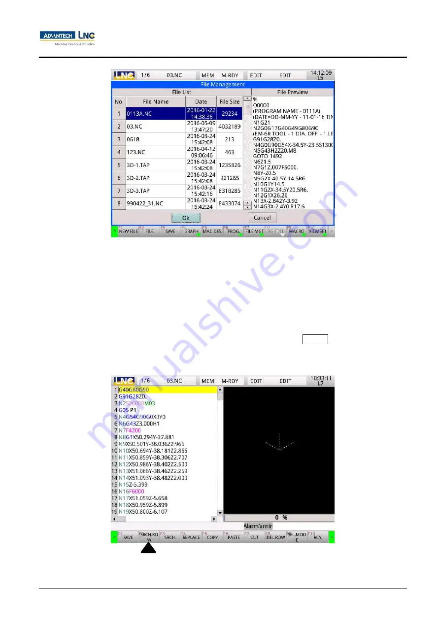 Advantech LNC M5800 Series Скачать руководство пользователя страница 109