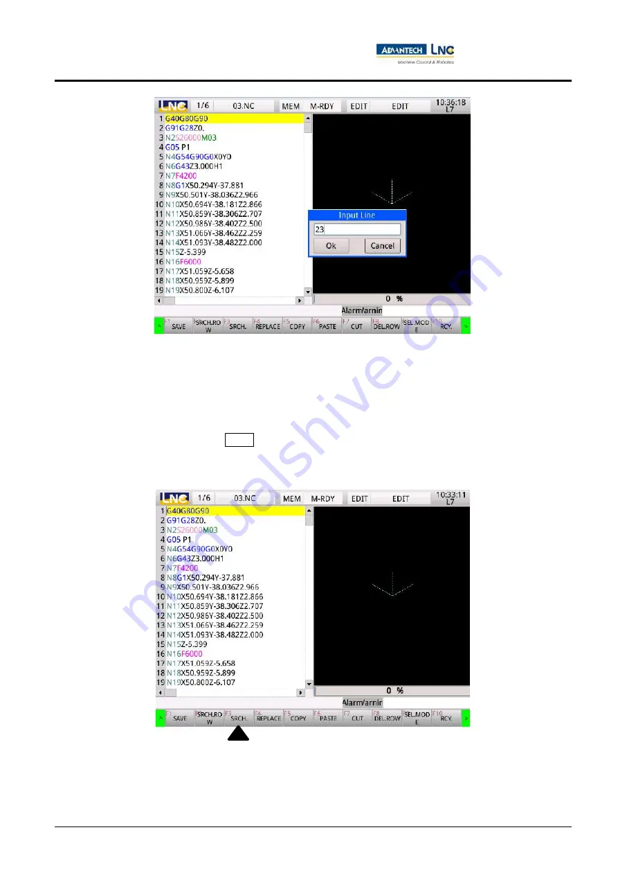 Advantech LNC M5800 Series Operation Manual Download Page 110