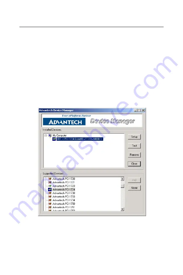 Advantech PCI-1724U Скачать руководство пользователя страница 23