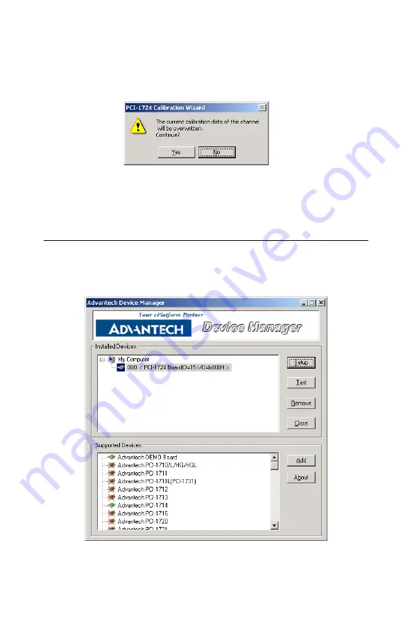 Advantech PCI-1724U Скачать руководство пользователя страница 55