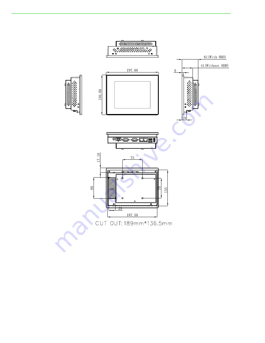 Advantech PPC-3060S User Manual Download Page 12