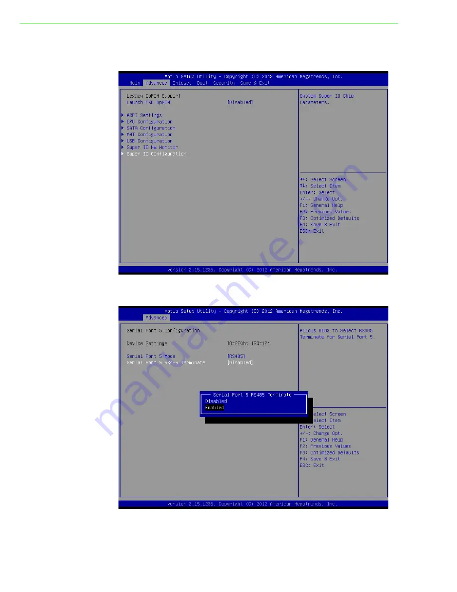 Advantech PPC-6120 User Manual Download Page 45