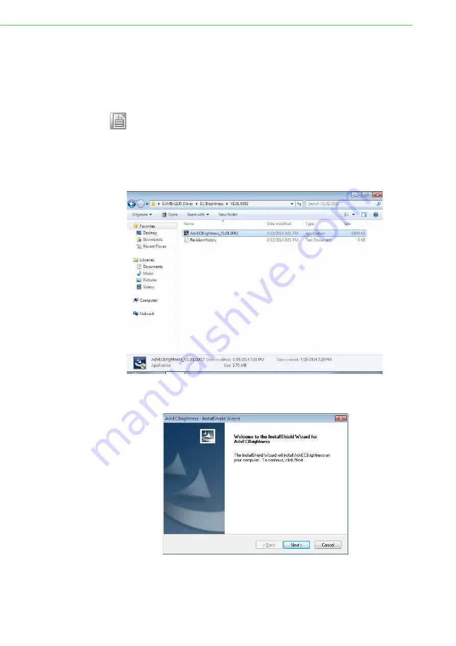 Advantech TPC-1251T-E3BE User Manual Download Page 54