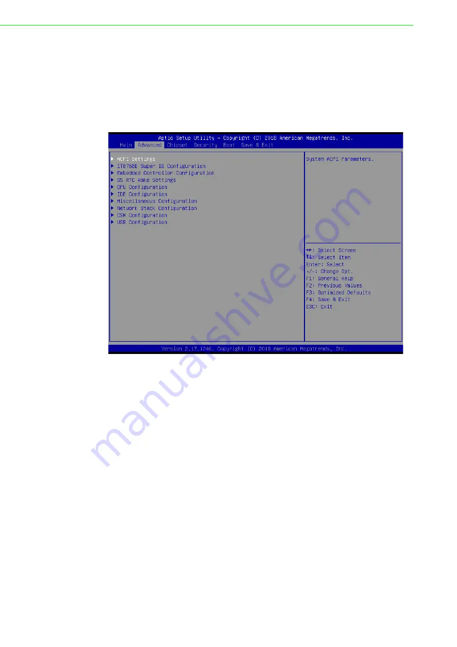 Advantech TPC-1251T-E3BE User Manual Download Page 64