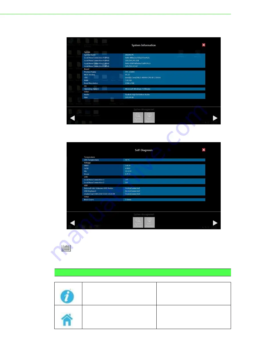 Advantech TPC-1881WP Series User Manual Download Page 44