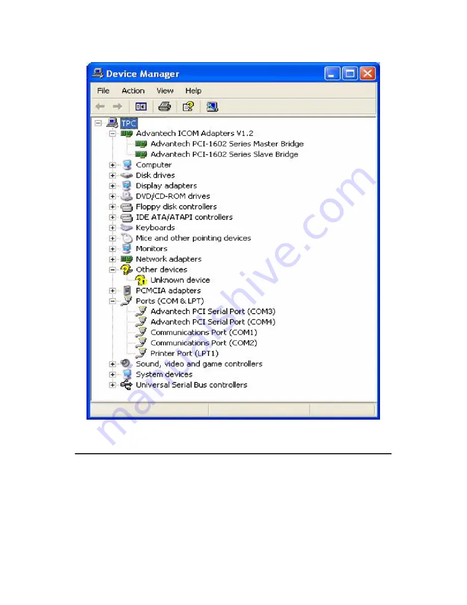 Advantech TPC-870 User Manual Download Page 38