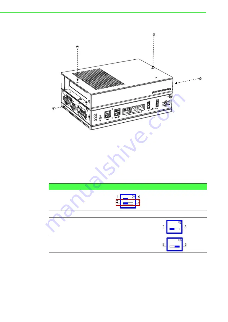 Advantech UN0148B33B2404-T Скачать руководство пользователя страница 62