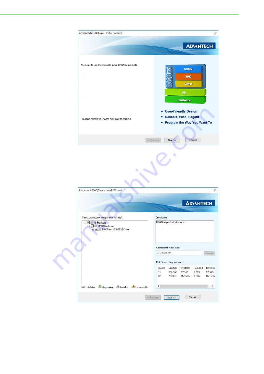 Advantech USB-5820 User Manual Download Page 16