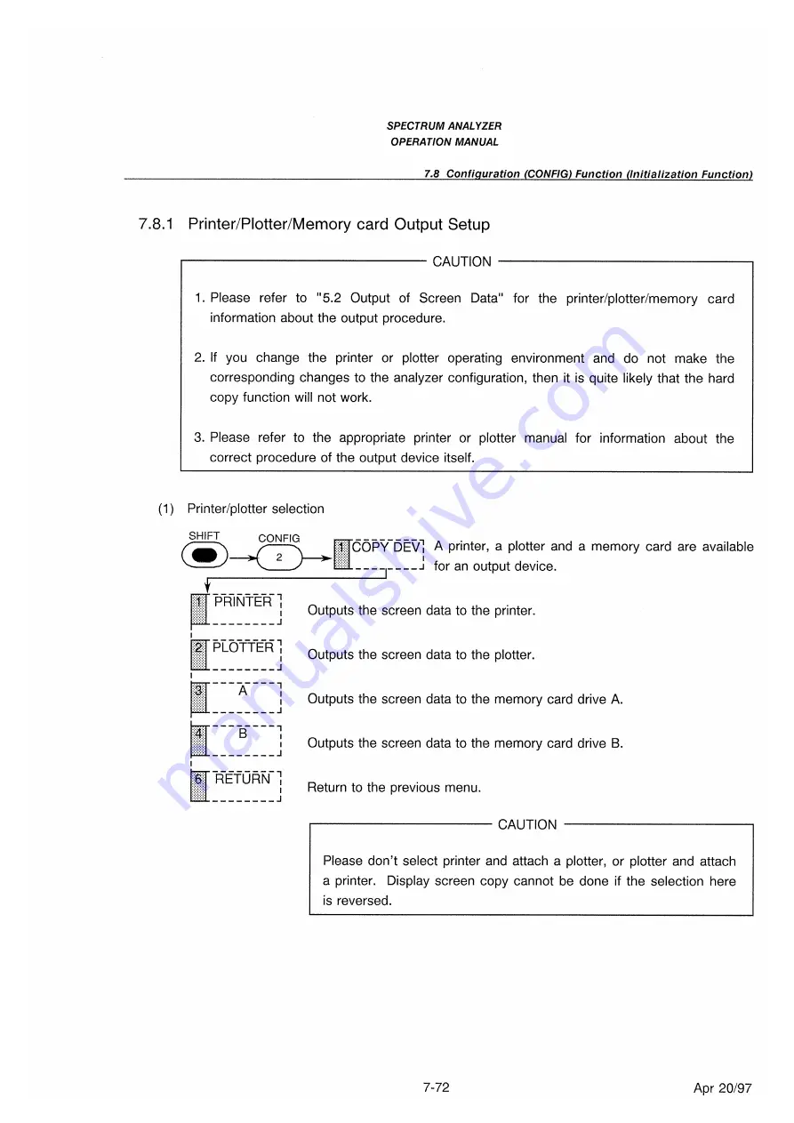 advantest corporation u3641 Operation Manual Download Page 244