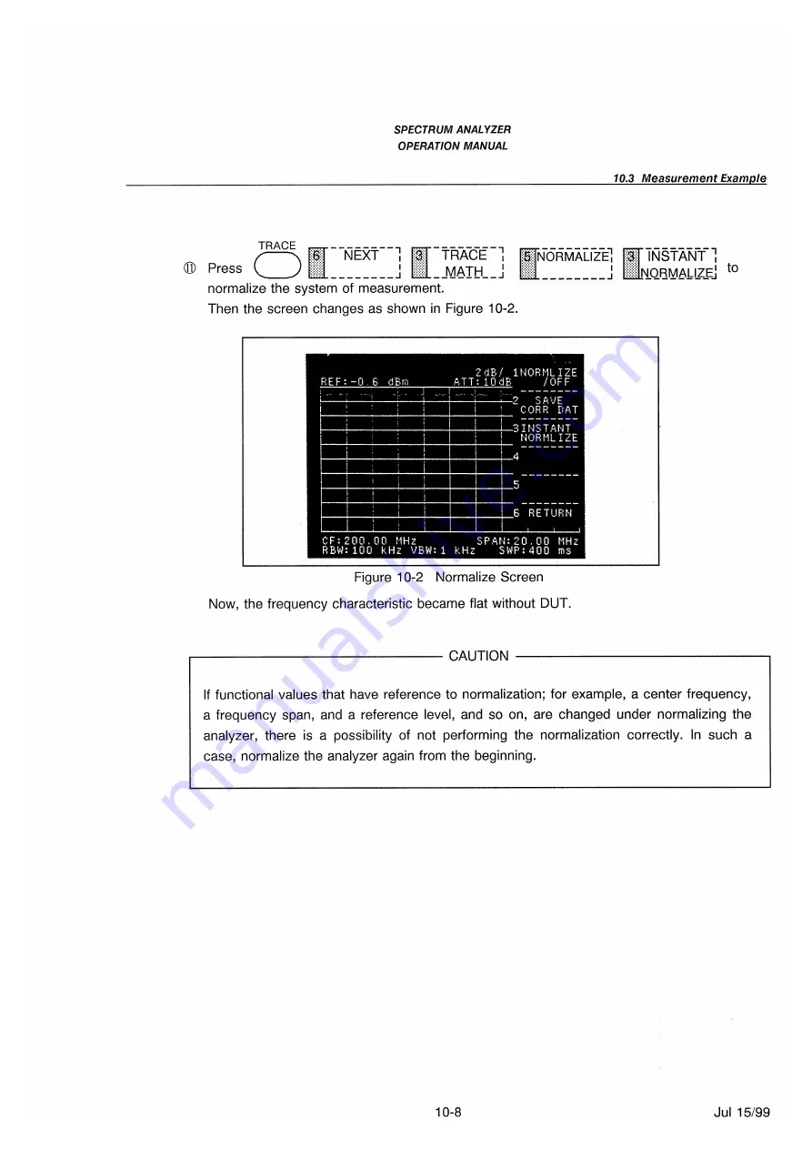 advantest corporation u3641 Скачать руководство пользователя страница 344