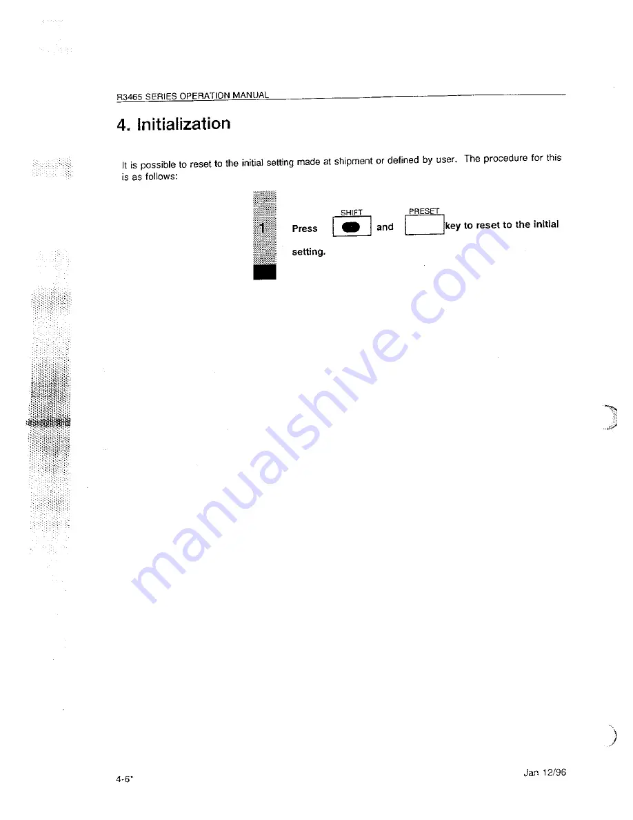 ADVANTEST R3465 Series Operation Manual Download Page 74