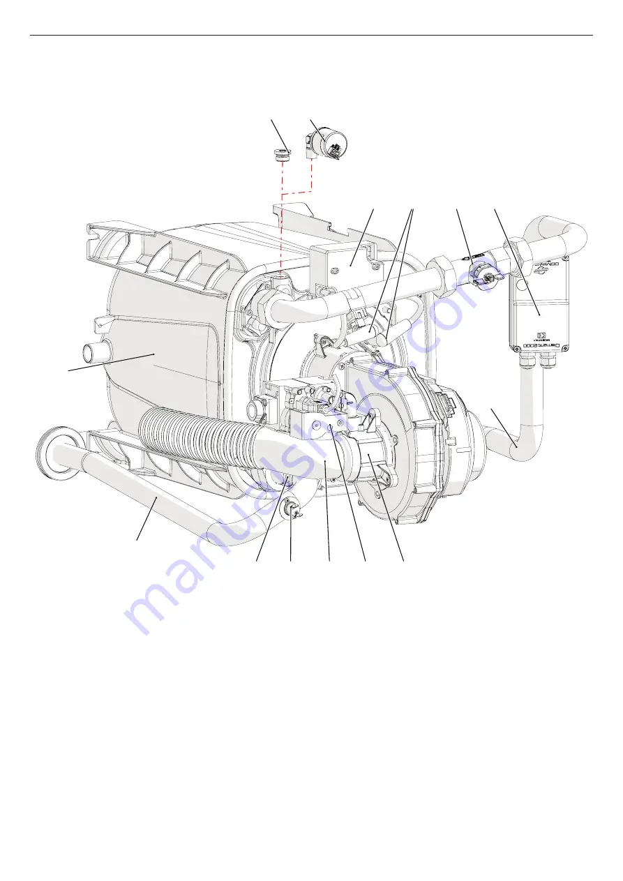 Adveco AGUADENS 210T Instructions For Installation, Use And Maintenance Manual Download Page 10