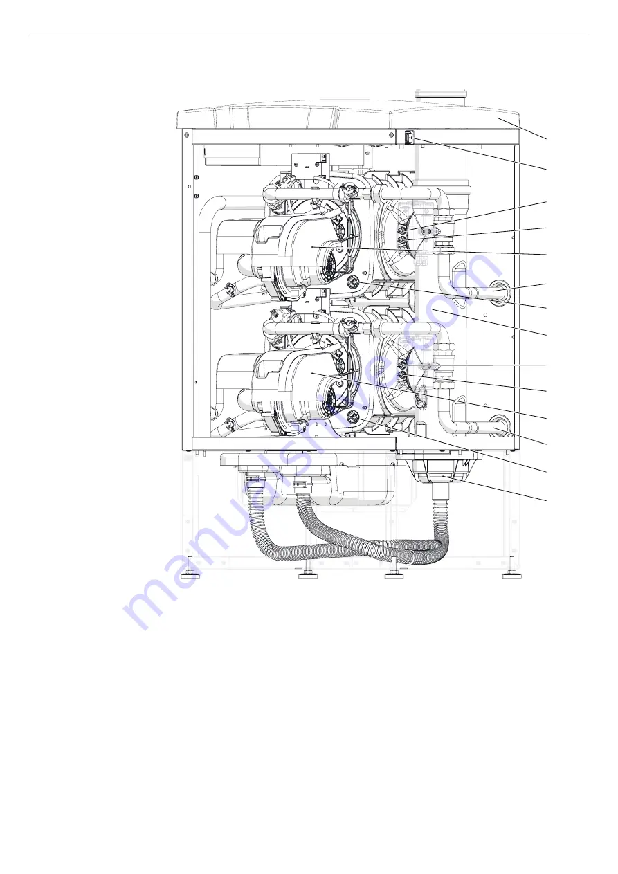 Adveco AGUADENS 210T Instructions For Installation, Use And Maintenance Manual Download Page 15