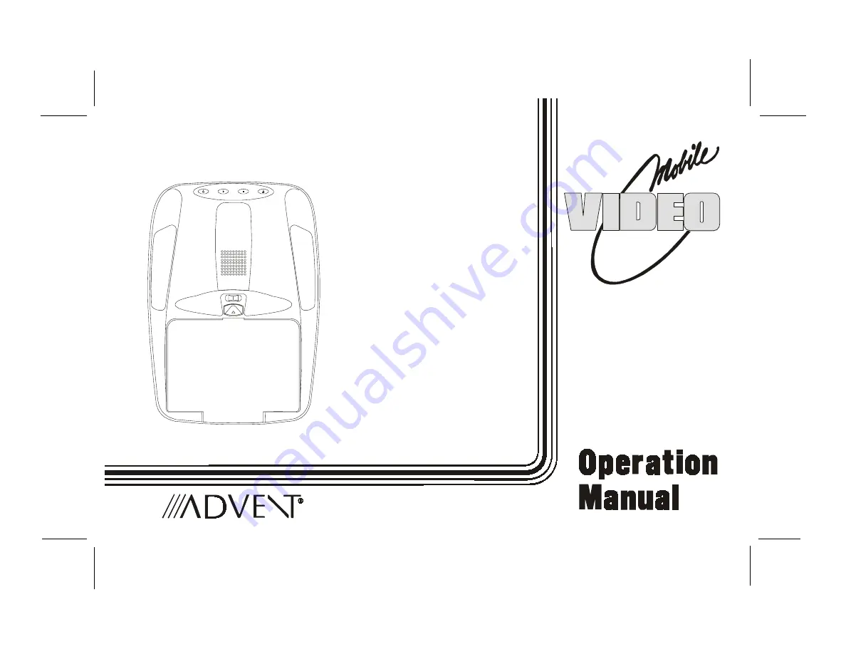 Advent ADV100P Скачать руководство пользователя страница 1