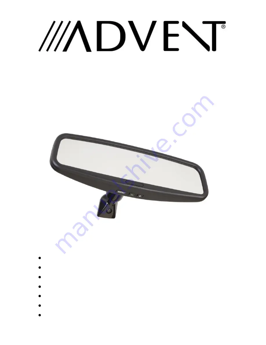 Advent LCDM40 Installation Manual Download Page 1