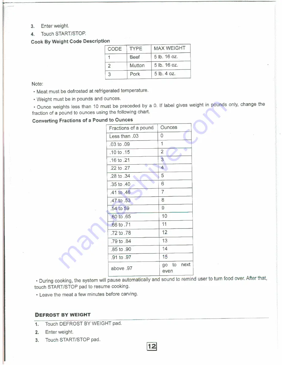 Advent MW912B User Manual Download Page 13