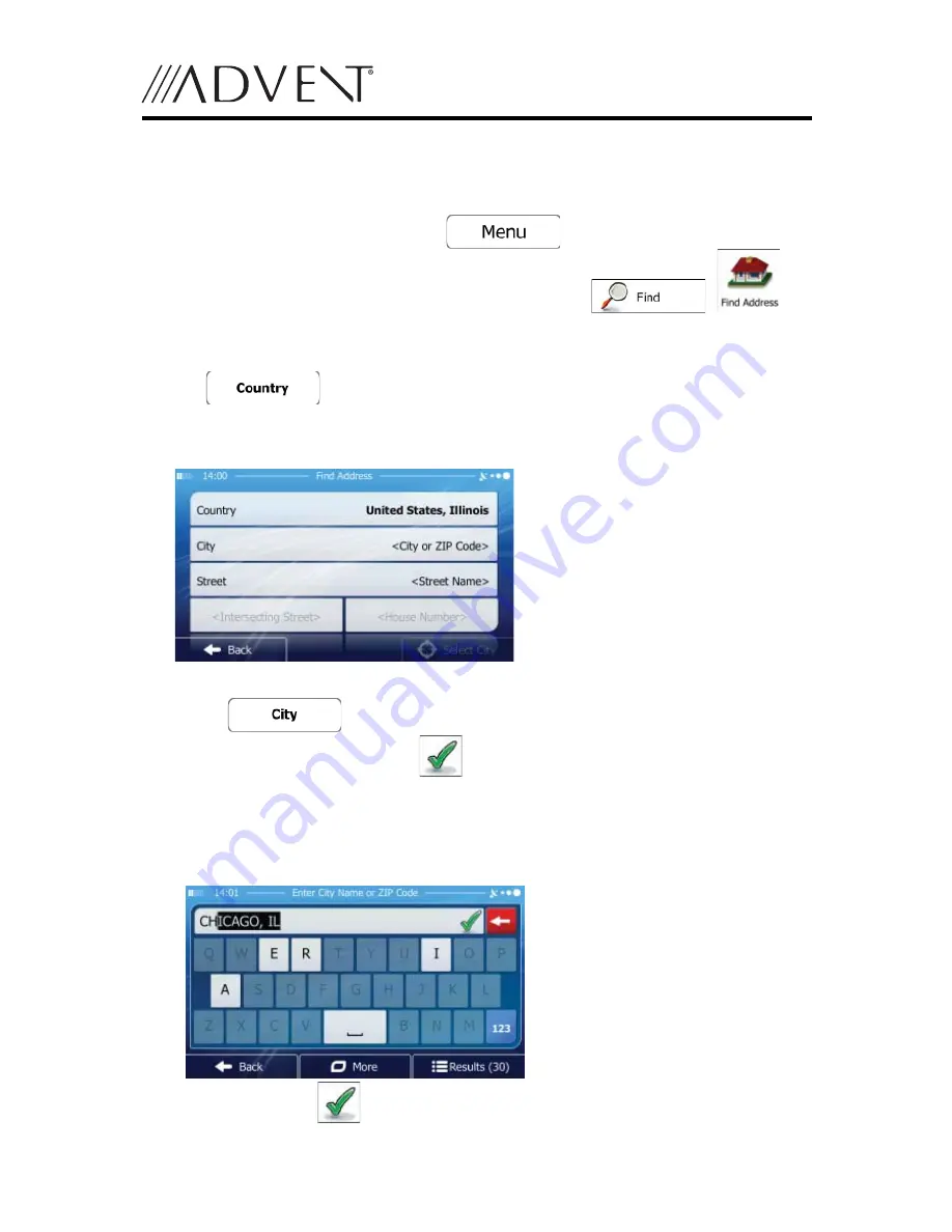 Advent UV630I Operating Instructions Manual Download Page 42