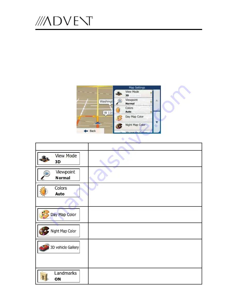 Advent UV630I Скачать руководство пользователя страница 128