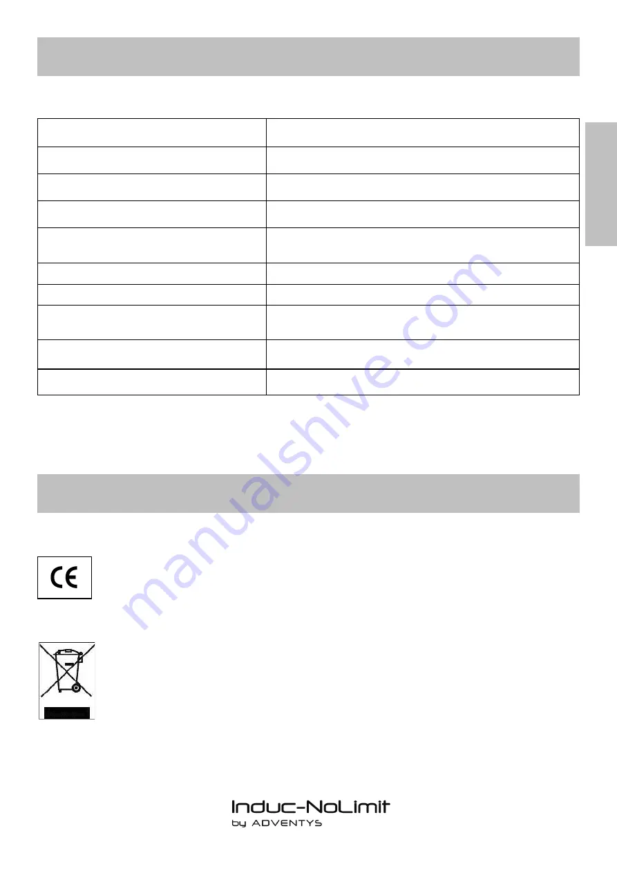 Adventys Induc-NoLimit KNL4 4000 User And Installation Manual Download Page 27