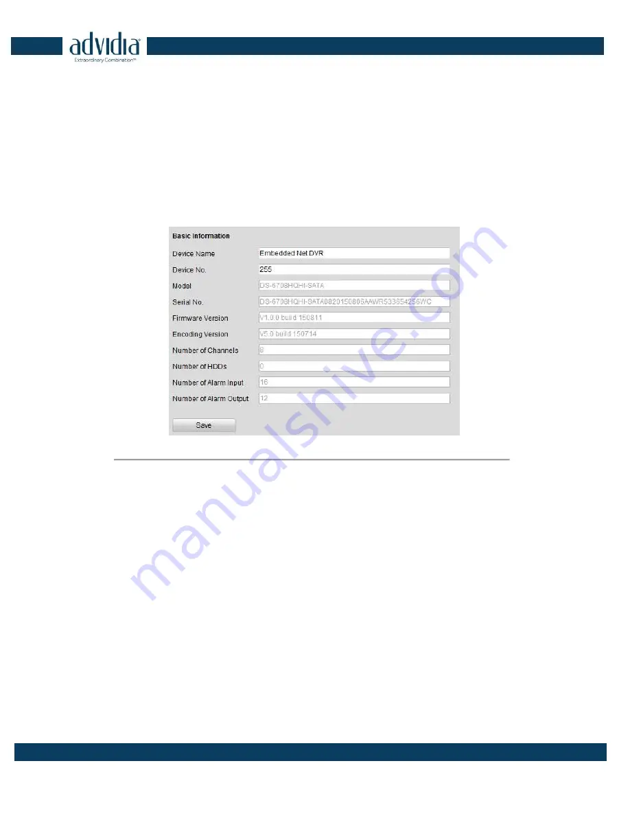 advidia VP-16-V2 User Manual Download Page 59