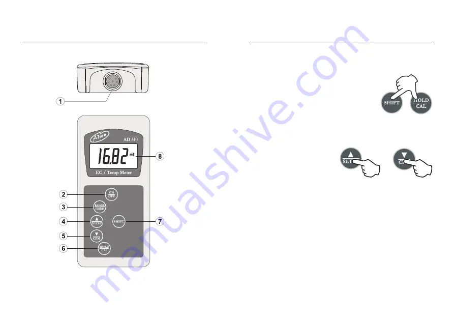 ADWA AD 310 User Manual Download Page 8